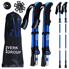 NORDIC WALKING TÚRABOT KÉSZLET TOKKAL 2db kék