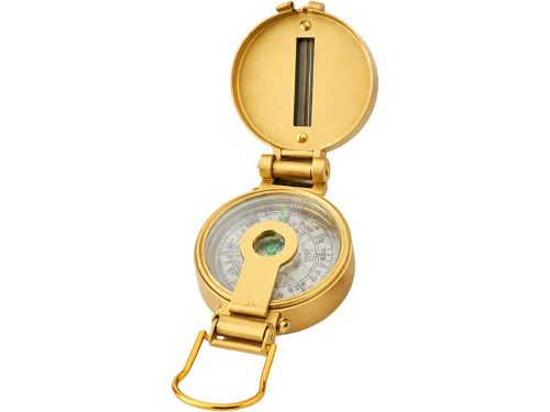 Összecsukható túra- és túlélő-iránytű, katonai kivitel, fém