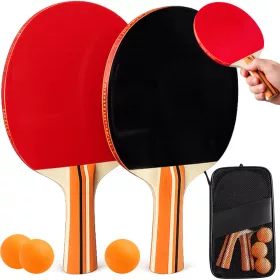 2db PING PONG ÜTŐ, ASZTALITENISZLABDA, TOK