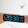 RENEW FORCE® XXL LED elektronikus ébresztőóra hőmérővel, higrométerrel