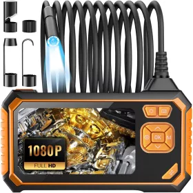 Endoszkóp LCD kijelzővel, narancssárga, W900
