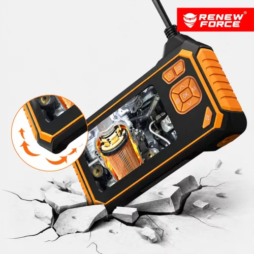 Endoszkóp LCD kijelzővel, narancssárga, W900