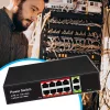 RENEW FORCE PoE Switch – 8x PoE, 2x Uplink RJ45, Plug & Play