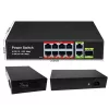 RENEW FORCE PoE Switch – 8x PoE, 2x Uplink RJ45, Plug & Play