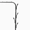 RENEW FORCE® Álló ruhaállvány 110 × 40 × 146 cm – fém ruhásszekrény cipőpolccal