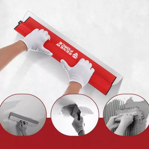 RENEW FORCE® 60 cm-es simítógitt – Gipszkés cserélhető 0,3 mm-es pengével + 2 db csiszolószivacs