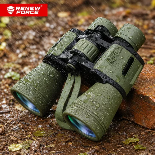 VISION-5-RENEW FORCE® 20x50 távcső BaK-4 optikával – Többrétegű bevonatú üveg, fókuszállítás és tok