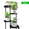 RENEW FORCE® Fém Álló Virágtartó 92 cm – 5 Virágpolc