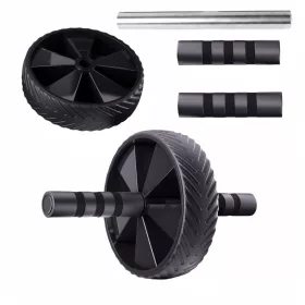   AB Roller RENEW FORCE® hasizomhenger – acéltengely, csúszásgátló kerék és térdvédő