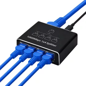 RENEW FORCE® Típus: Gigabit Ethernet switch RJ45 1×4