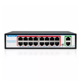   RENEW FORCE Gigabit PoE kapcsoló 16 PoE port + 2 Uplink port