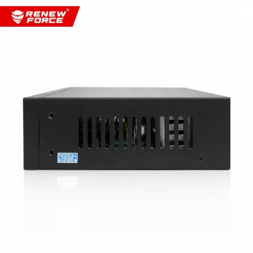 RENEW FORCE Gigabit PoE kapcsoló 16 PoE port + 2 Uplink port