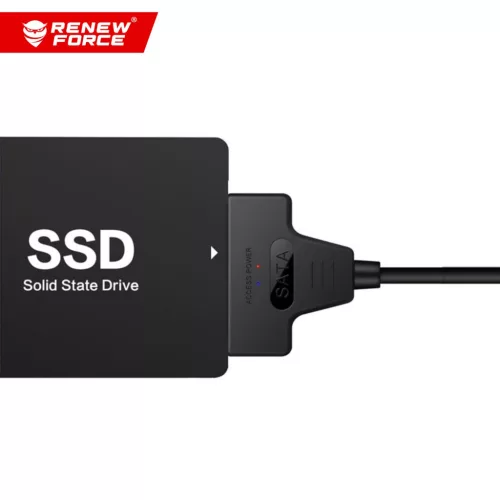 RENEW FORCE SATA USB 3.0 adapter 2,5"-os HDD-khez és SSD-khez