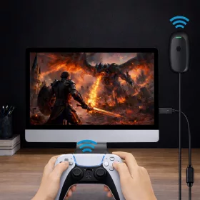 USB vezeték nélküli adapter Xbox 360 kontrollerekhez