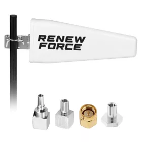   Irányított antenna Renew Force 23 dBi, 10m SRF240 kábel, 3 csatlakozós készlet, szürke