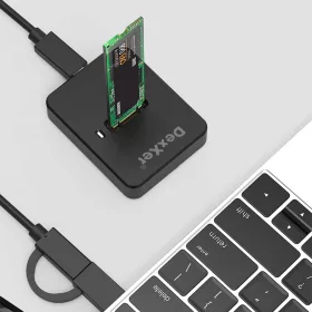 M.2 SATA/PCIe | NVMe/NGFF | USB 3.1 SSD dokkolóállomás