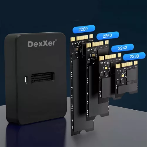 M.2 SATA/PCIe | NVMe/NGFF | USB 3.1 SSD dokkolóállomás