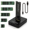 M.2 SATA/PCIe | NVMe/NGFF | USB 3.1 SSD dokkolóállomás