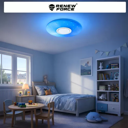 RGB mennyezeti lámpa hangszóróval 40W FB-GBY01
