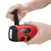 NAPELEMES RÁDIÓ POWERBANKKEL ÉS DINAMÓVAL 2000mAh FM-AM700