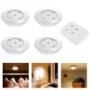 6 db öntapadós LED lámpa + távirányító PPD002