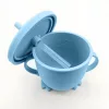 Gyerek étkészlet előkével TAB-SET3