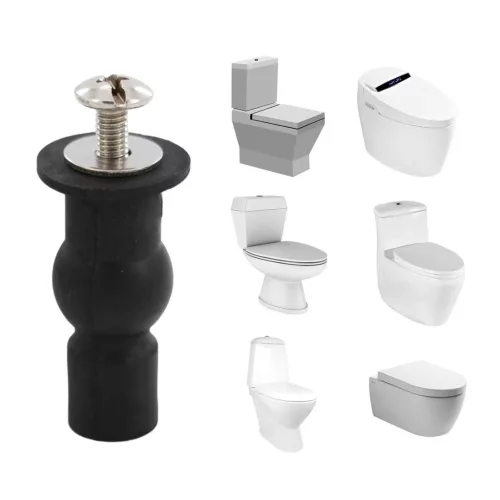 megerősített gumiból készült WC-ülőke-horgonyok