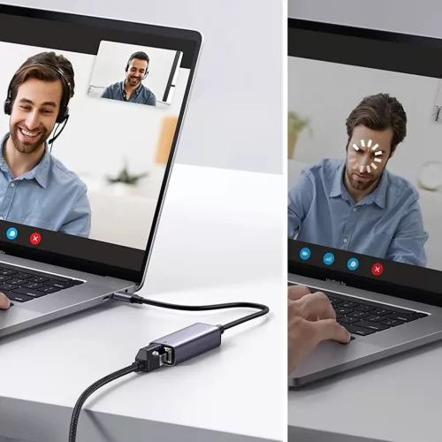 RENEW FORCE® USB-C RJ45 hálózati adapter