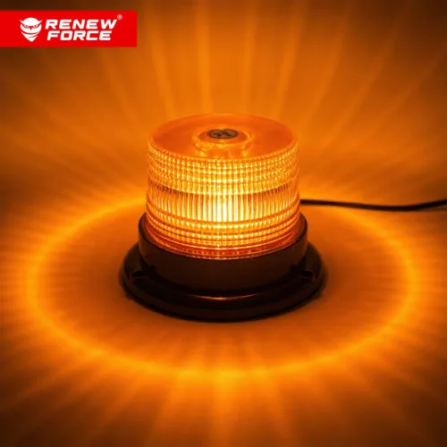 3000 lumenes teljesítményű 12-24 V-os LED-es figyelmeztető lámpa