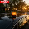 3000 lumenes teljesítményű 12-24 V-os LED-es figyelmeztető lámpa