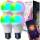 OKOS RGB IZZÓ YEELIGHT W4 4 DARABOS KÉSZLET YLQPD-0011-4PACK
